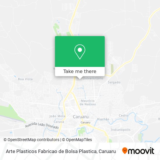 Arte Plasticos Fabricao de Bolsa Plastica map