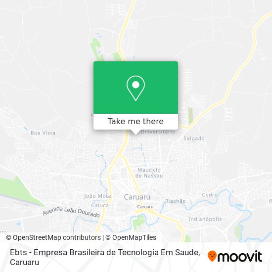 Ebts - Empresa Brasileira de Tecnologia Em Saude map
