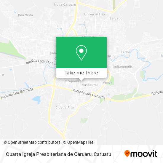 Quarta Igreja Presbiteriana de Caruaru map