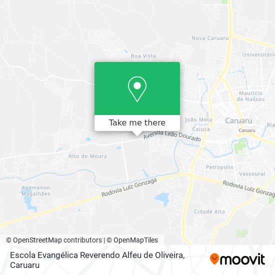 Escola Evangélica Reverendo Alfeu de Oliveira map