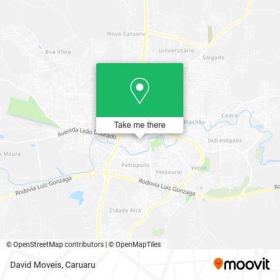 Mapa David Moveis