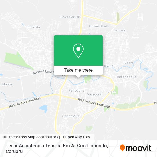 Tecar Assistencia Tecnica Em Ar Condicionado map