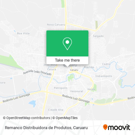 Remanco Distribuidora de Produtos map