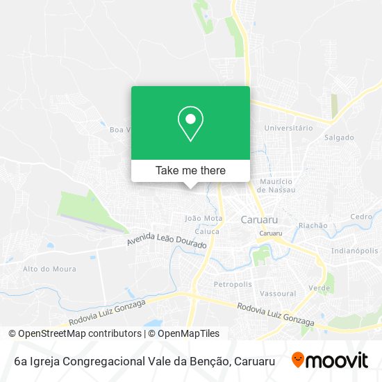 6a Igreja Congregacional Vale da Benção map