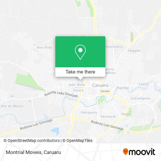 Montrial Moveis map