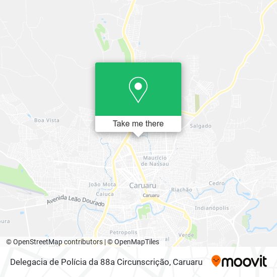 Delegacia de Polícia da 88a Circunscrição map