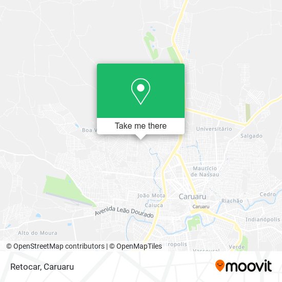 Retocar map