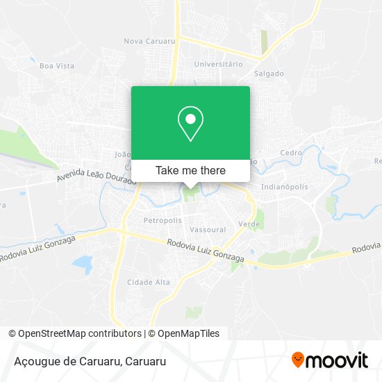 Açougue de Caruaru map