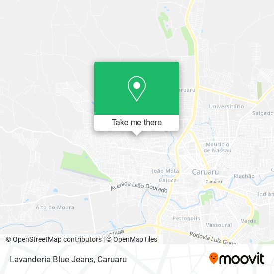 Lavanderia Blue Jeans map
