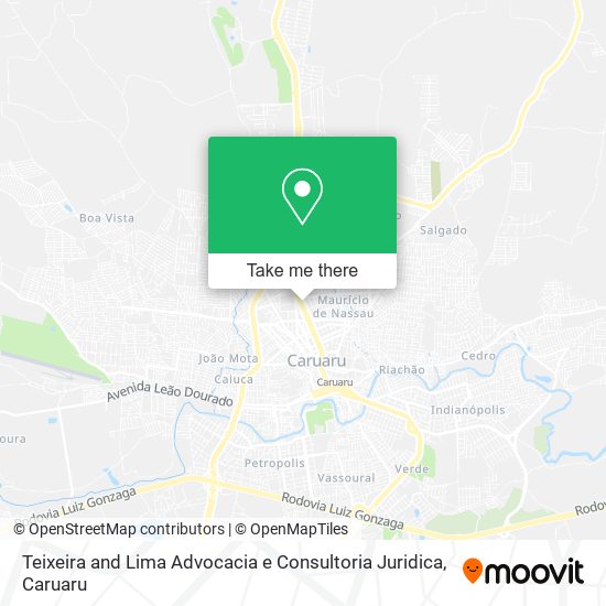 Teixeira and Lima Advocacia e Consultoria Juridica map