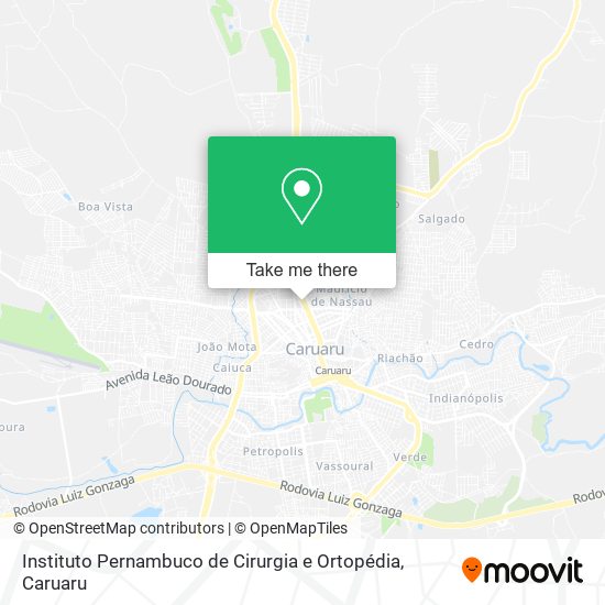 Instituto Pernambuco de Cirurgia e Ortopédia map