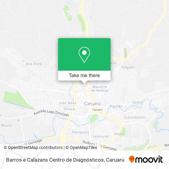 Barros e Calazans Centro de Diagnósticos map