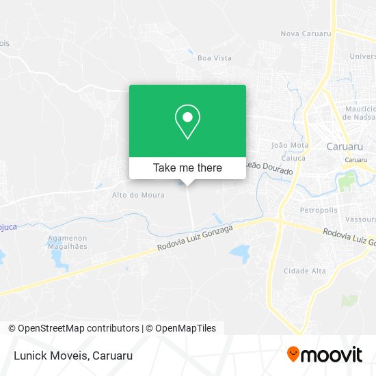 Lunick Moveis map