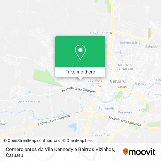 Comerciantes da Vila Kennedy e Bairros Vizinhos map