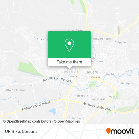 UP Bike map