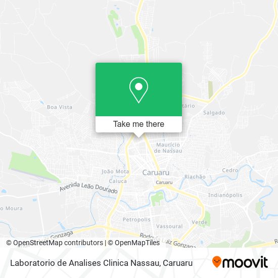 Laboratorio de Analises Clinica Nassau map