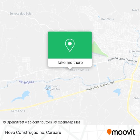 Nova Construção no map