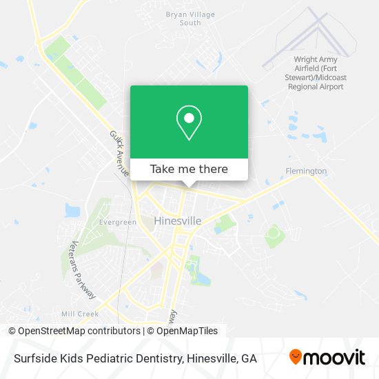 Mapa de Surfside Kids Pediatric Dentistry