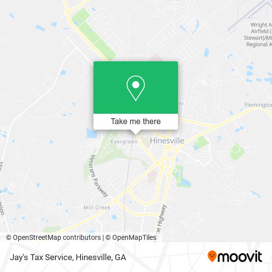 Jay's Tax Service map