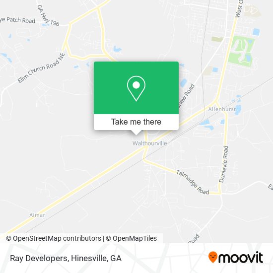 Ray Developers map