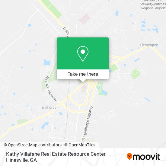 Mapa de Kathy Villafane Real Estate Resource Center