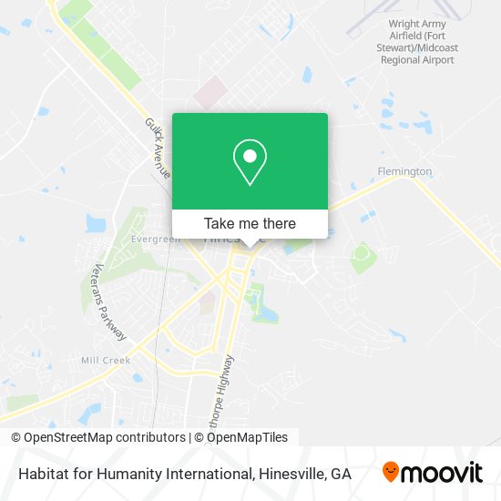 Habitat for Humanity International map