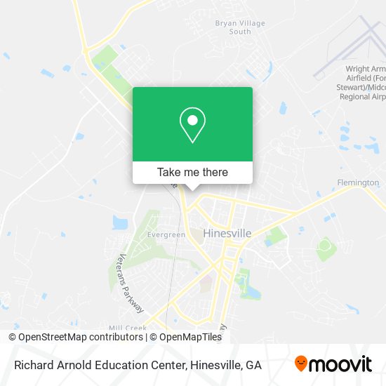 Richard Arnold Education Center map