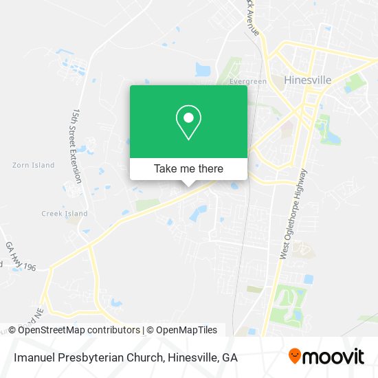 Imanuel Presbyterian Church map