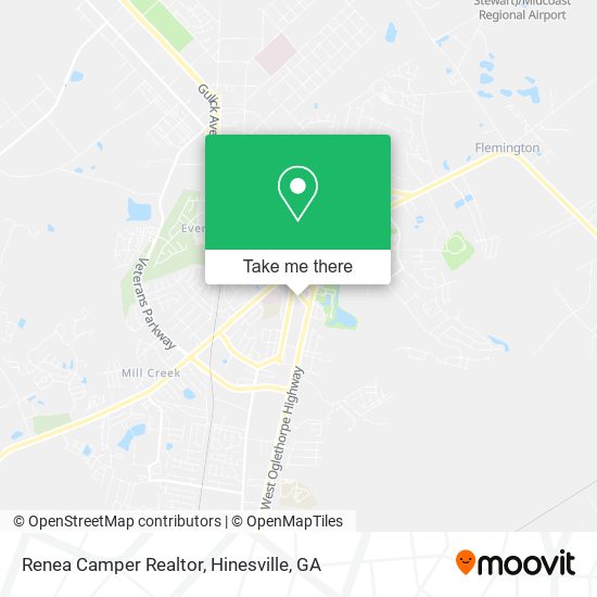 Renea Camper Realtor map