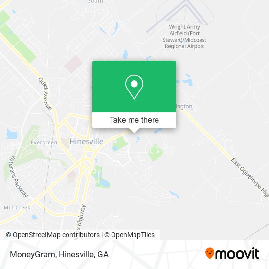 MoneyGram map