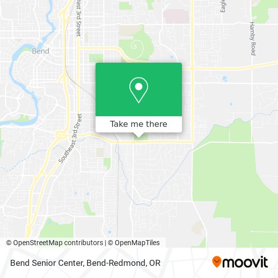 Mapa de Bend Senior Center