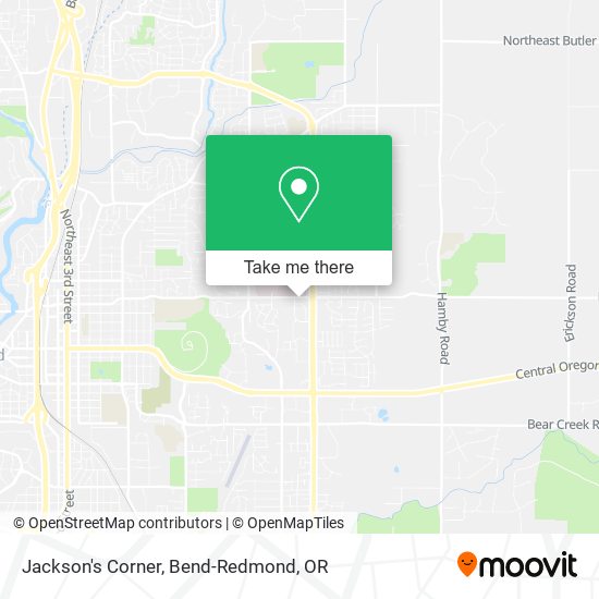 Jackson's Corner map