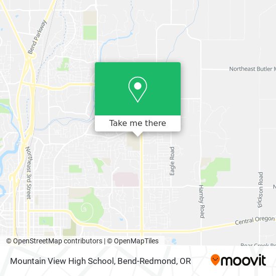 Mountain View High School map