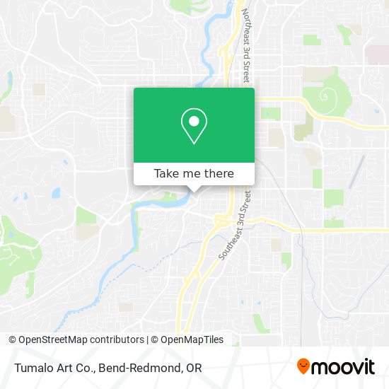 Mapa de Tumalo Art Co.
