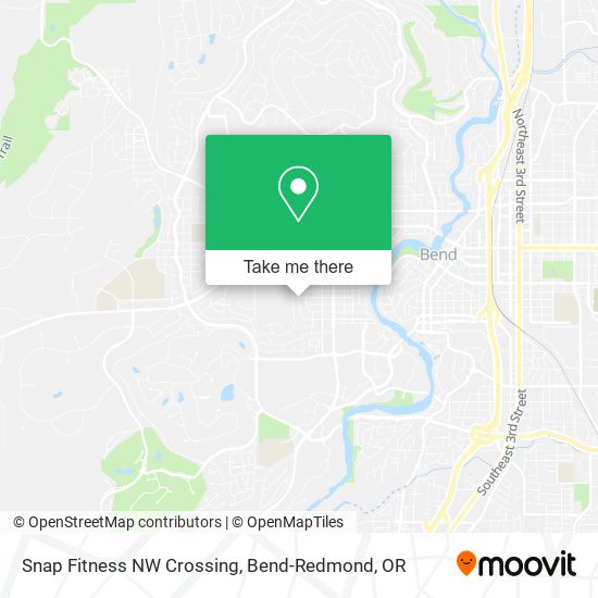 Mapa de Snap Fitness NW Crossing