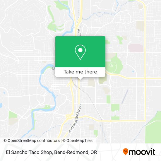 El Sancho Taco Shop map