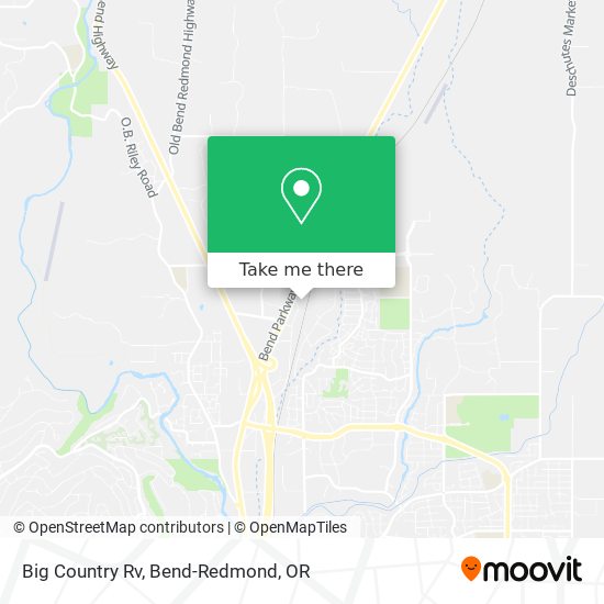 Big Country Rv map