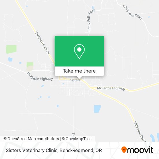 Mapa de Sisters Veterinary Clinic