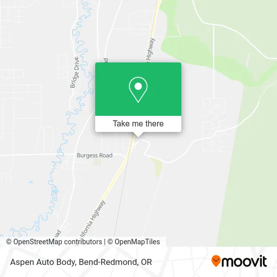 Aspen Auto Body map