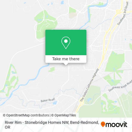 River Rim - Stonebridge Homes NW map
