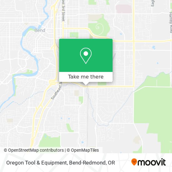 Mapa de Oregon Tool & Equipment