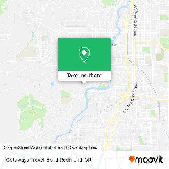 Getaways Travel map