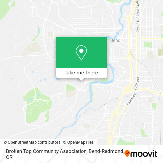 Broken Top Community Association map