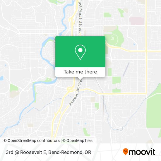 3rd @ Roosevelt E map
