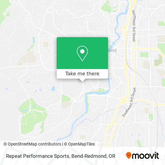 Repeat Performance Sports map