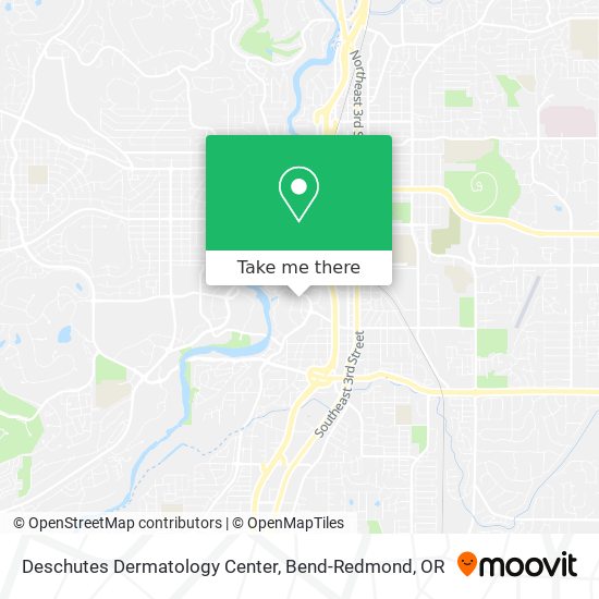 Deschutes Dermatology Center map