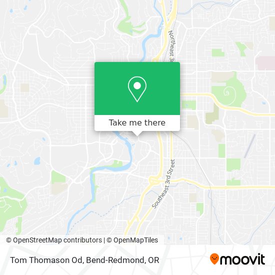 Mapa de Tom Thomason Od