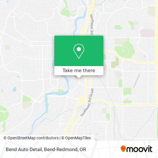 Bend Auto Detail map