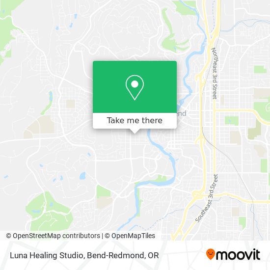 Luna Healing Studio map
