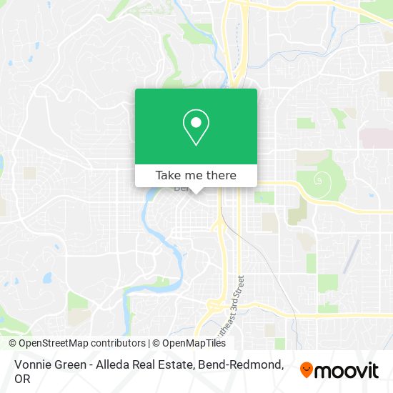 Vonnie Green - Alleda Real Estate map